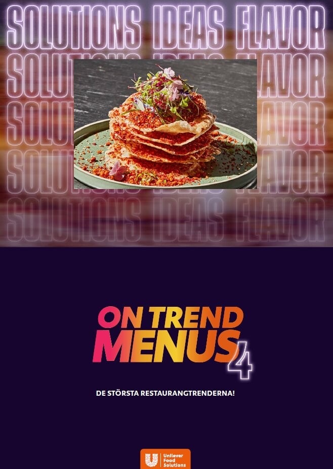 On Trend Menus Vol. 4