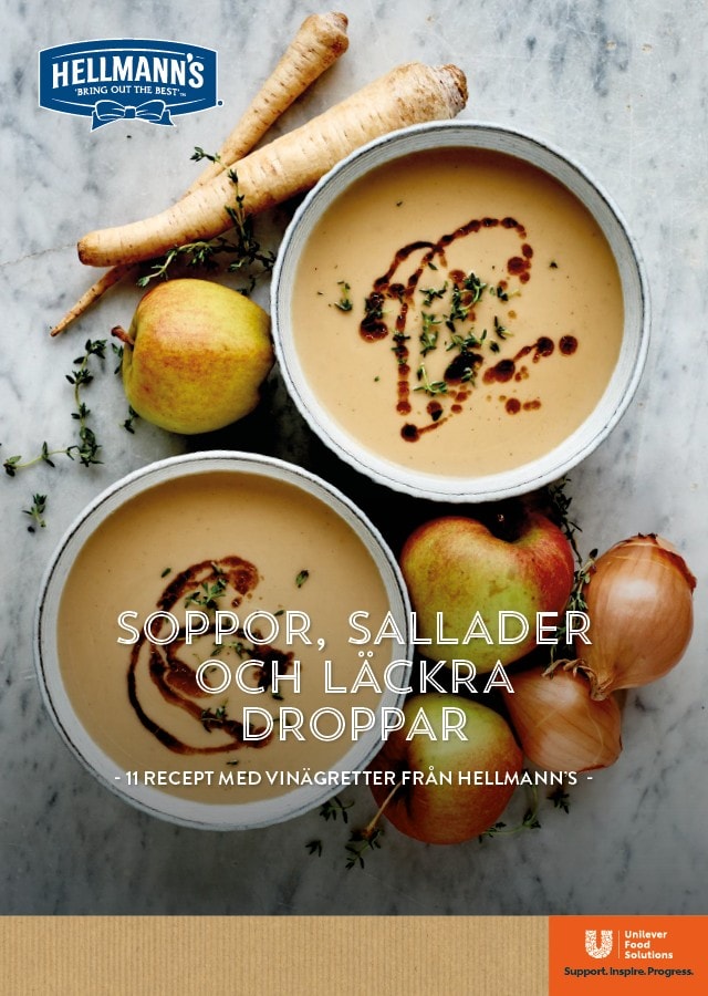 Recept med vinägretter från HELLMANN'S