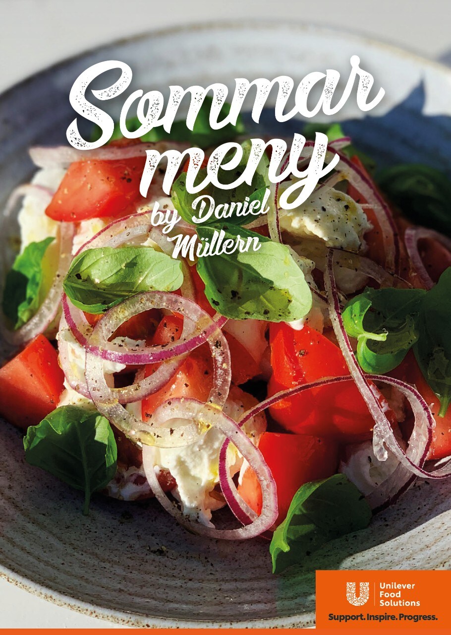 Vår nya sommarmeny Vår nya sommarmeny