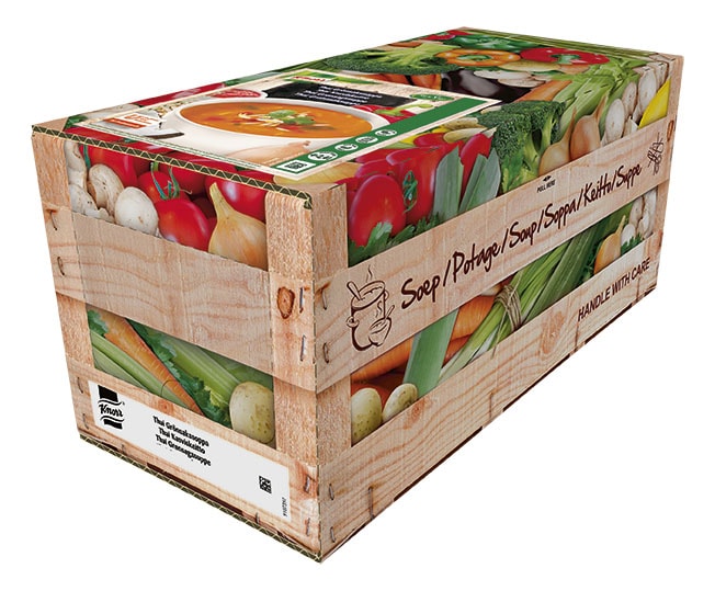 Knorr 100% Soup, Thai Grönsakssoppa 4 x 2,4 L