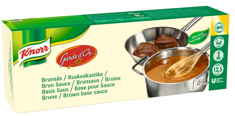 Knorr Brunsås 2 x 2,5 kg - Knorr Brunsås för fyllig smak eller en enkel genväg till lök eller -gräddsås.