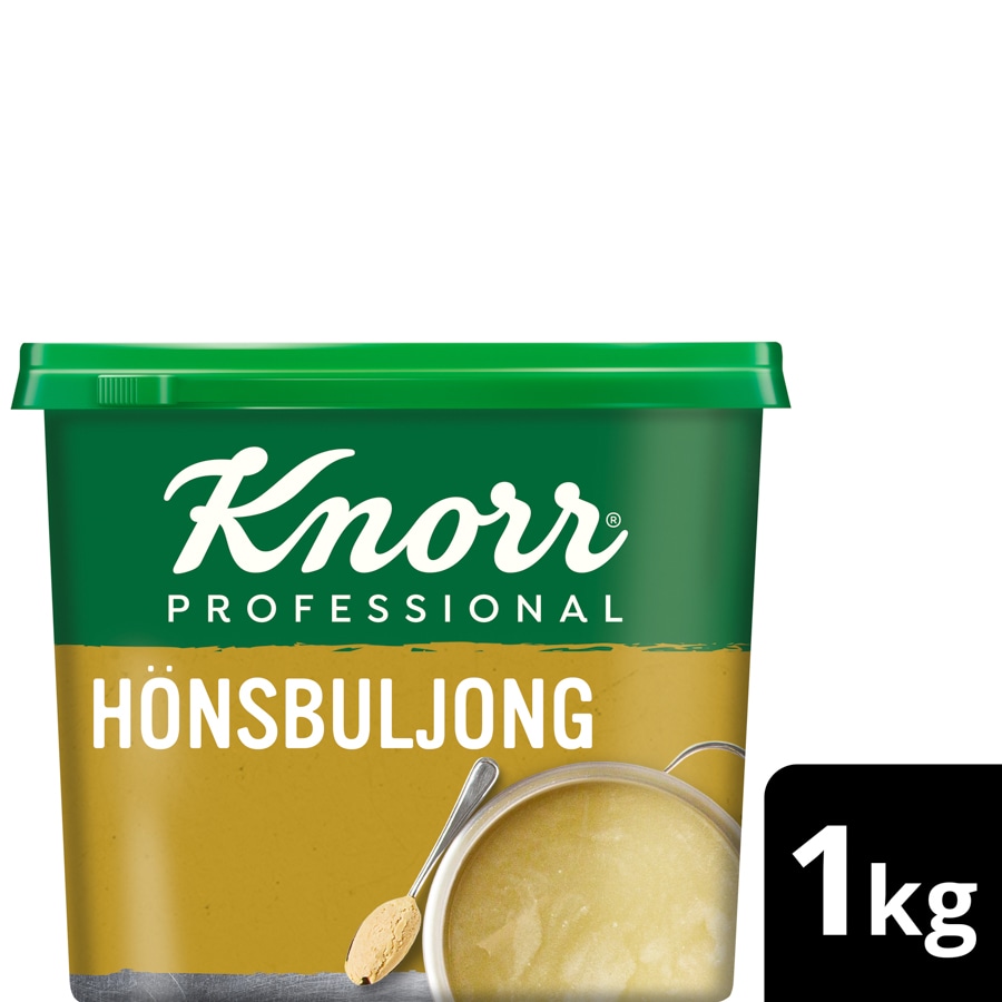 Knorr Hönsbuljong, pasta 2 x 1 kg - Knorr Hönsbuljong har en rund, välbalanserad smak av kokt kyckling!