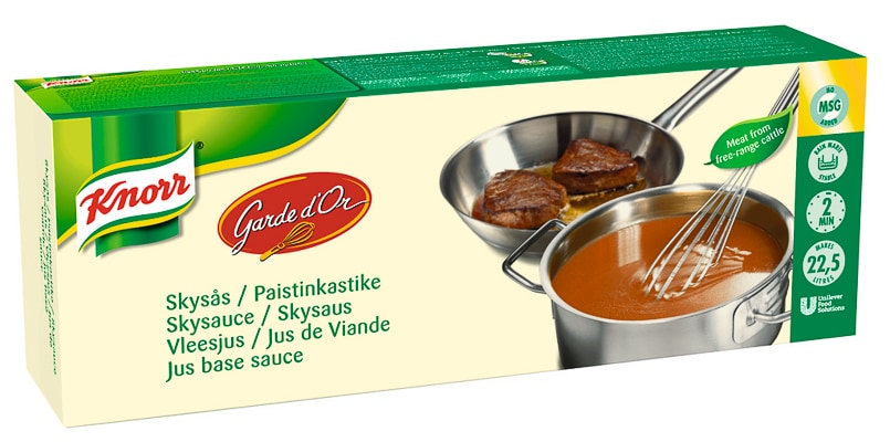 Knorr Skysås 2 x 2,5 kg - Knorr Skysås för fyllig smak eller en enkel genväg vid bräsering och deglasering!