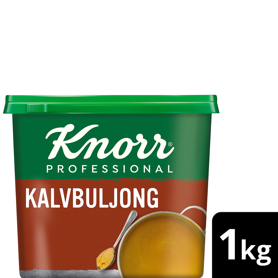 Knorr Kalvbuljong, pasta 2 x 1 kg - Knorr Kalvbuljong för balans, djup och en god smakbas i matlagningen.