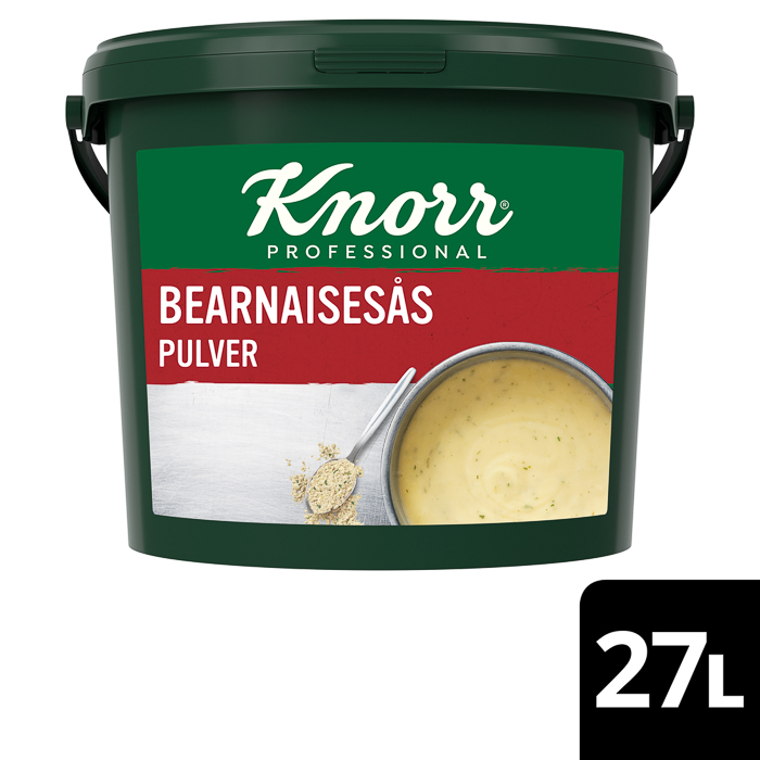 Knorr Bearnaisesås 1 x 3,75 kg - Knorr Bearnaisesås for ett krämigt, snabblagat, varmhållningsstabilt såsalternativ, med klassisk dragon smak!