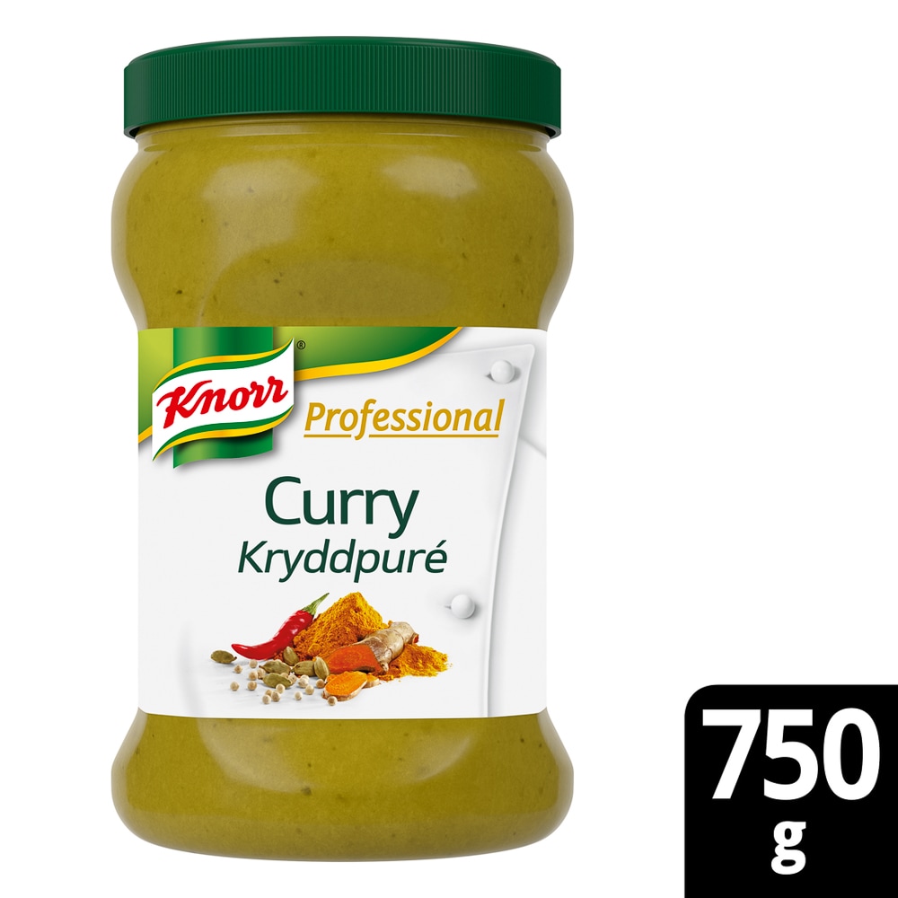 Knorr Professional Curry kryddpuré 2 x 750 g - Knorr Professional Curry kryddpuré – för omedelbar, fyllig smak i matlagningen.