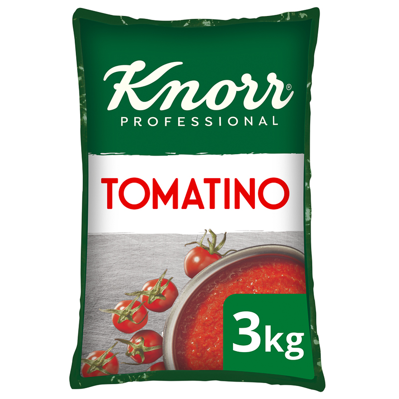 Knorr Tomatino 4 x 3 kg - Knorr Tomatino för solmogna frilandstomater året runt!