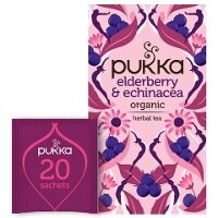 Pukka Fruktte Elderberry & Echinacea EKO 4 x 20 p