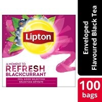 Lipton Blackcurrant Tea 12 x 100 påsar - 