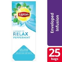 Lipton Classic Pepparmint Infusion, Örtte 6 x 25 påsar - 