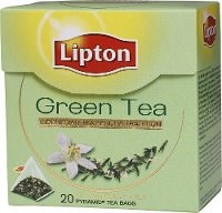 Lipton Green Tea, pyramid (utan kuvert) 12 x 20 påsar