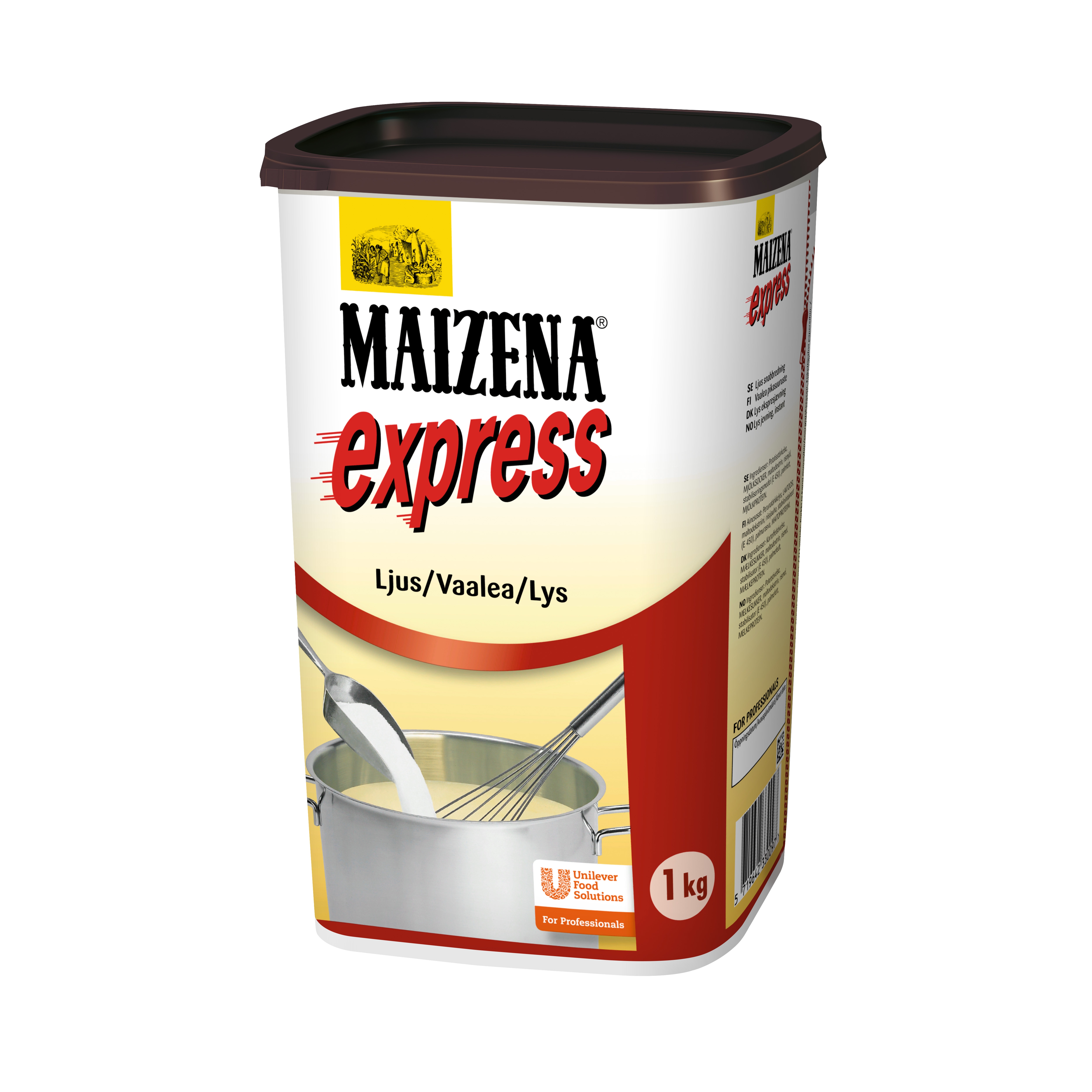 MAIZENA Express, ljus snabbredning 6 x 1 kg