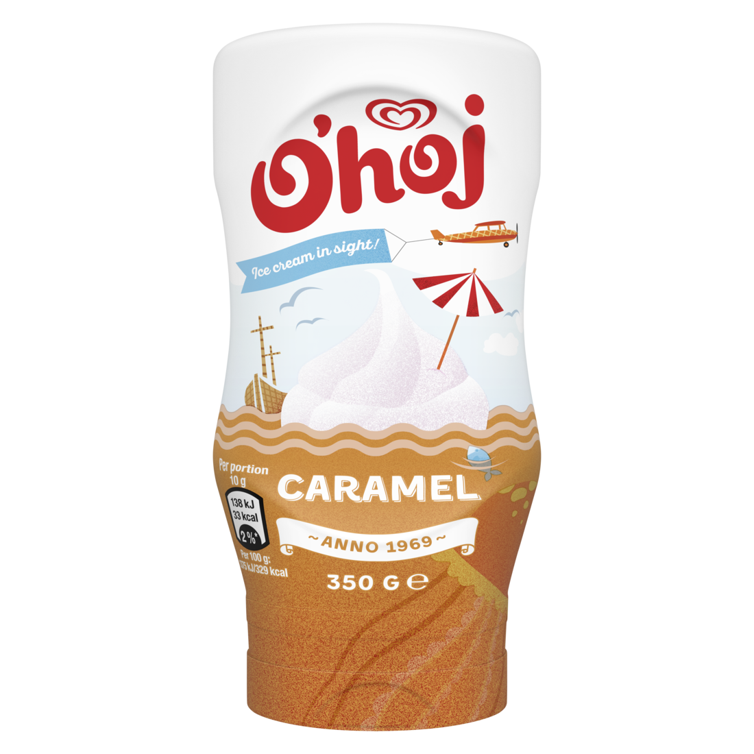 O'hoj Kolasås 15 x 350g - 