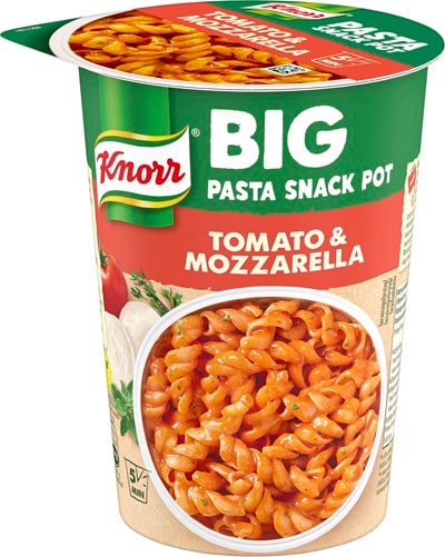 Snack Pot BIG, Tomato & Mozzarella 8x 93 gr