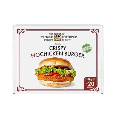 Crispy NoChicken Burger, vegoburgare 1x1,80 kg FRYSVARA - 