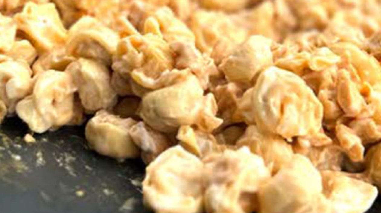Krämig Tortellini a la ”carbonara”