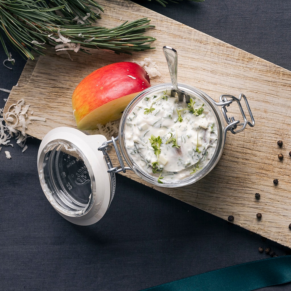 Äpple & pepparrotssill