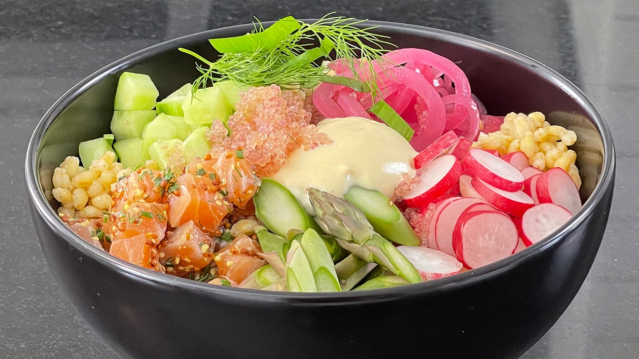 Nordisk Poké bowl – Recept