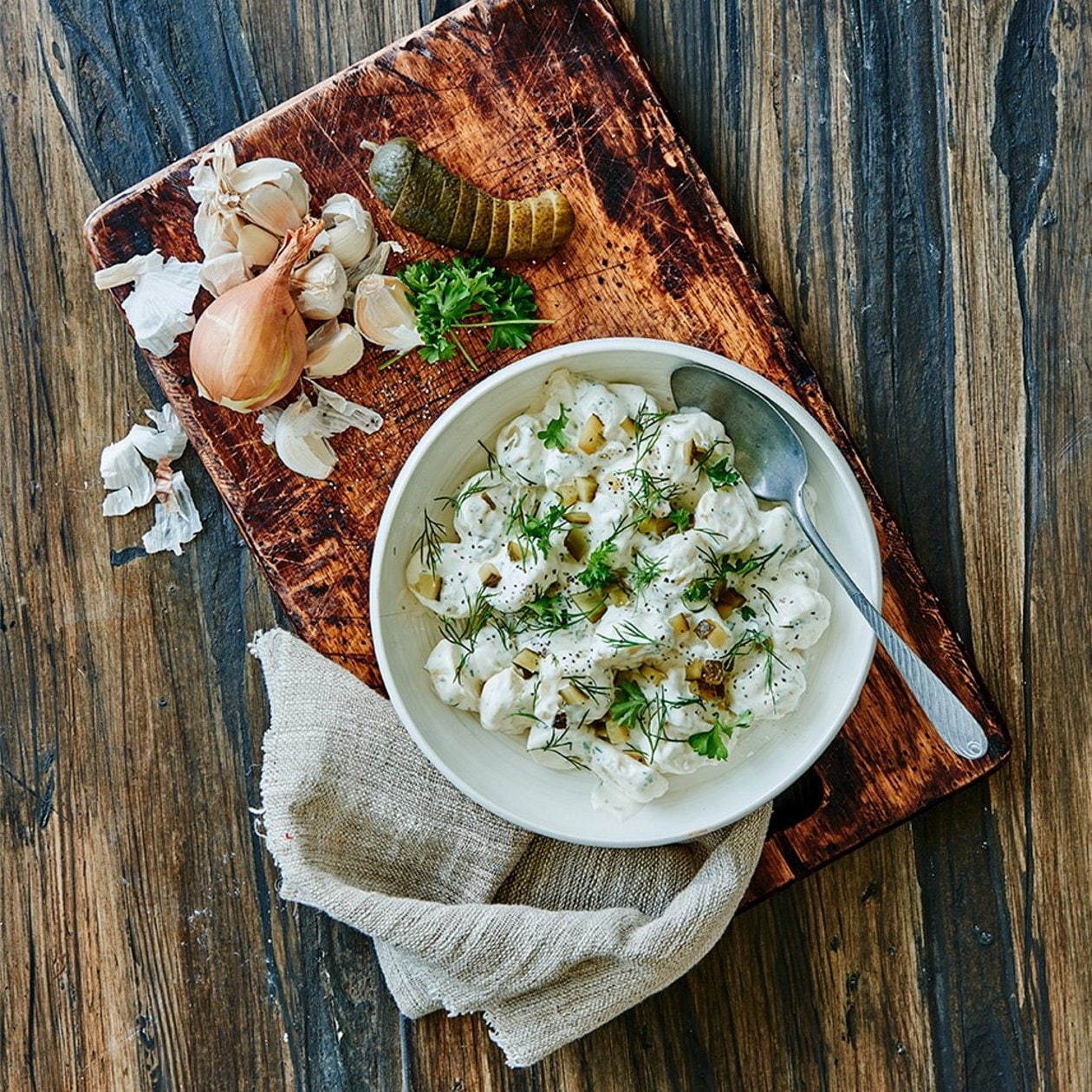 Sommarens godaste potatissallad med HELLMANN´S Sommarens godaste potatissallad med HELLMANN´S