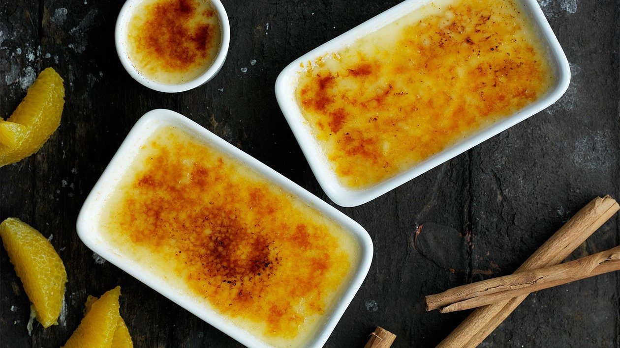 Apelsin & kanel brûlée – Recept