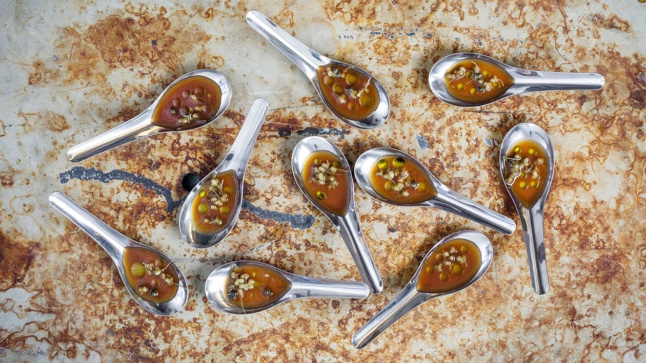 Demi-Glace smaksatt med ramslök