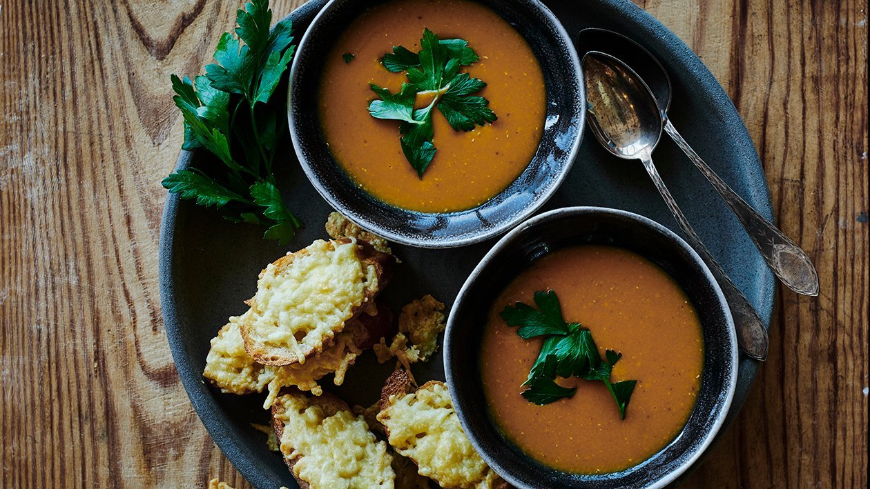 Enkel kryddig linssoppa – Recept