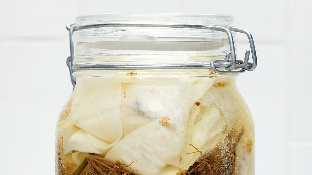 Inlagd fänkål och korianderblommor – Recept