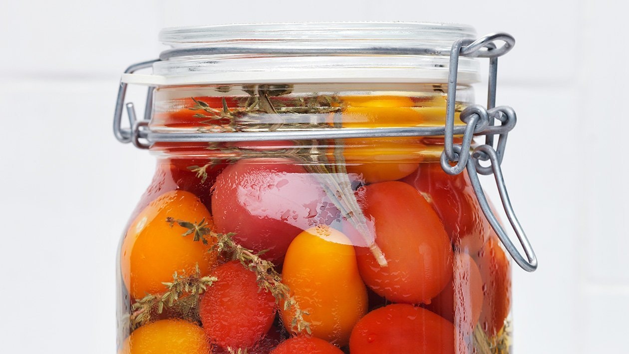 Inlagd tomat med timjan och rosmarin – Recept Inlagd tomat med timjan och rosmarin – Recept