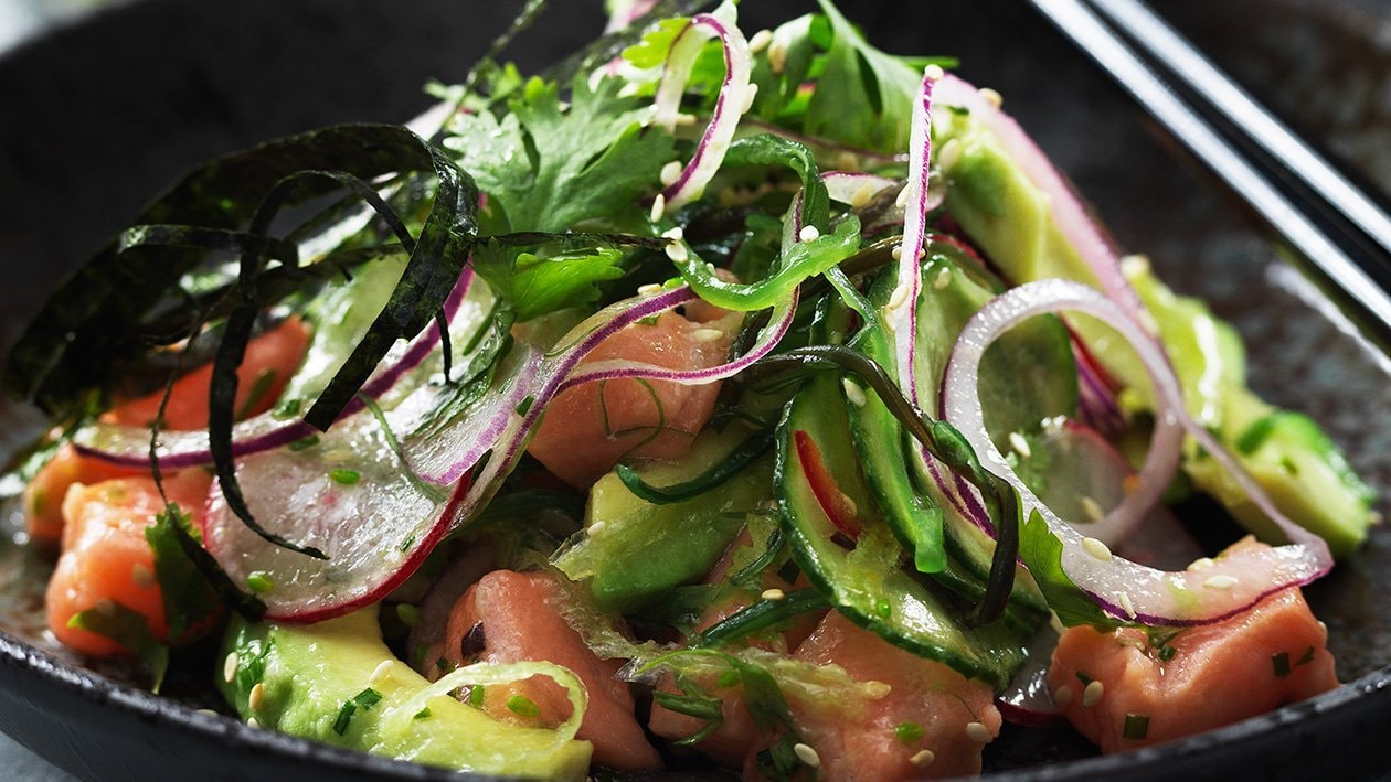 Japan inspirerad ceviche från Peru