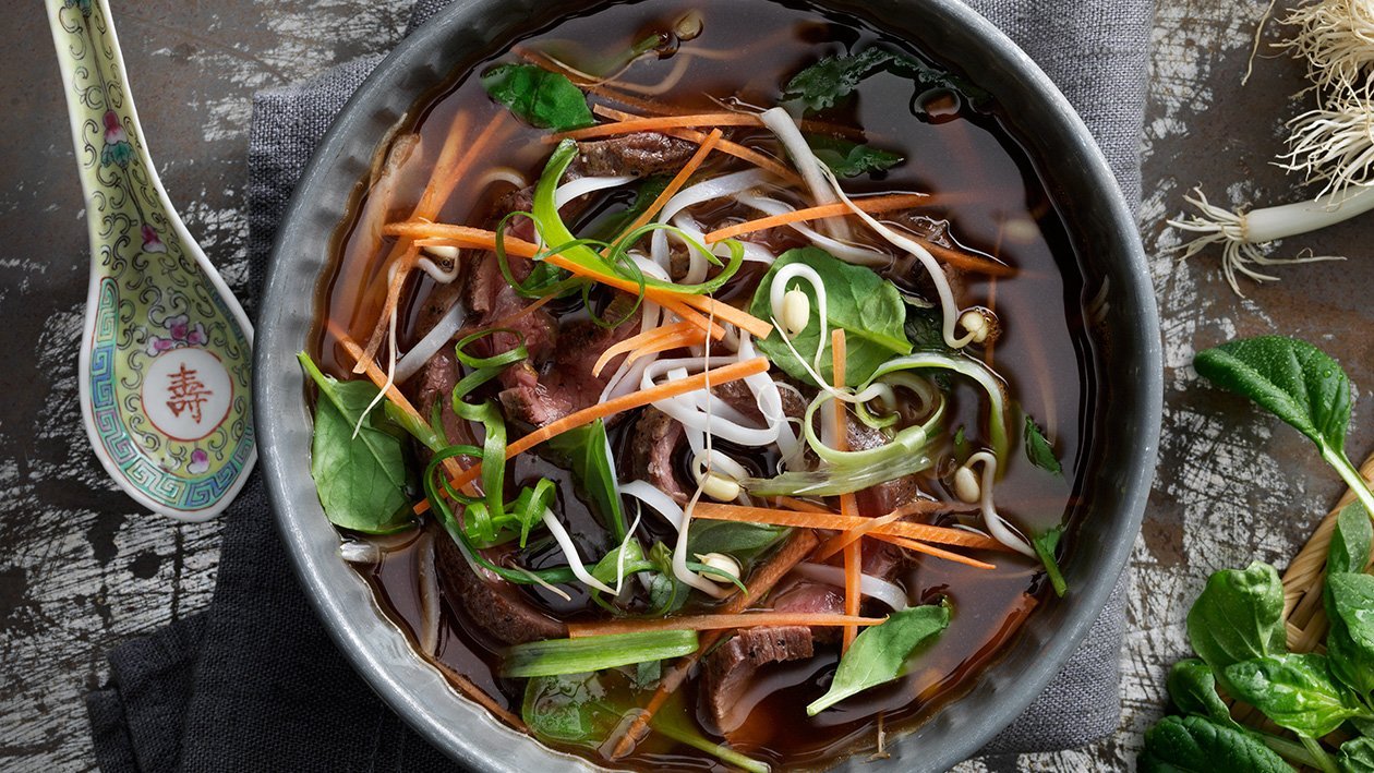 Pho med nötkött – Recept