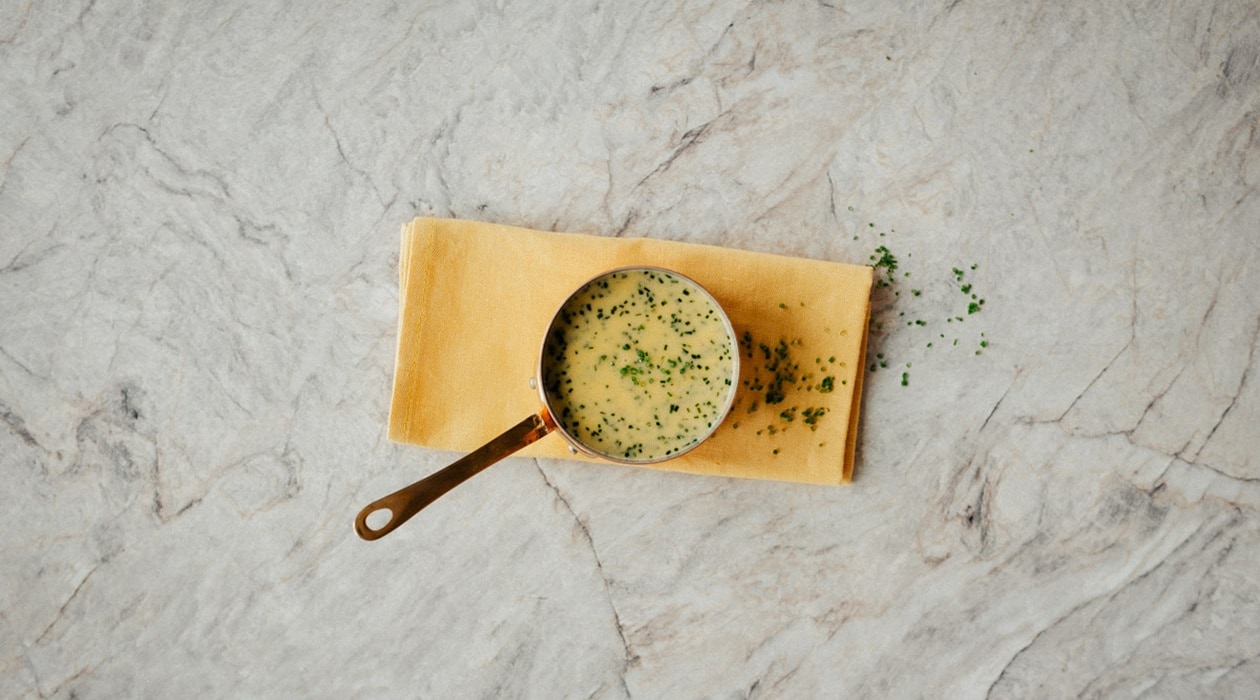 Smörsås med verjus (Beurre Blanc)
