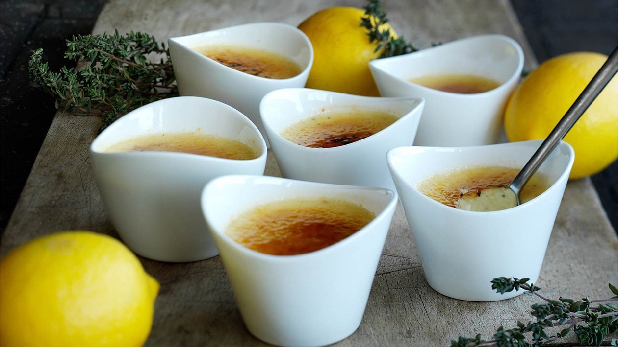 Timjan & citron brûlée – Recept