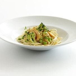 Vegetarisk currypastasås med spagetti, klimatsmart mat