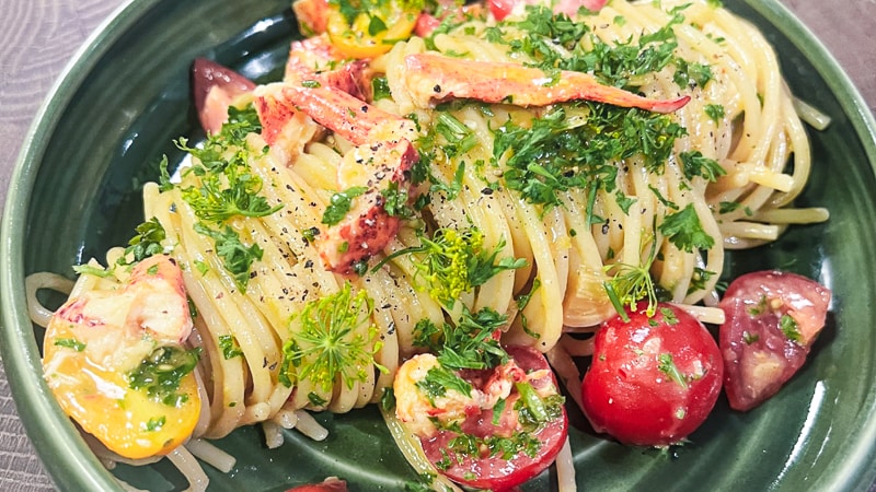 Hummerpasta med aromatiska toner – Recept Hummerpasta med aromatiska toner – Recept