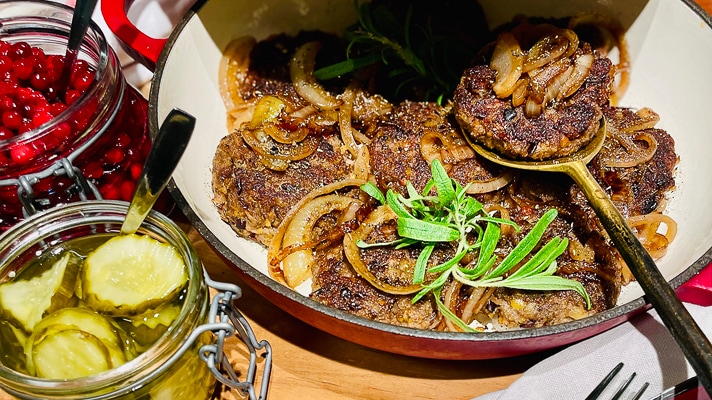 Hybridsmet med lupinböna, gråärt, grönsaker och nötfärs – Recept