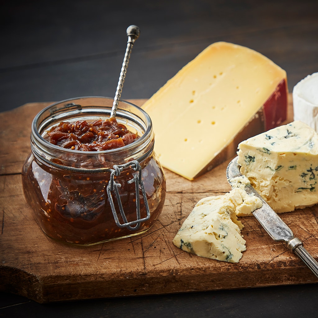 Karamelliserad lök chutney