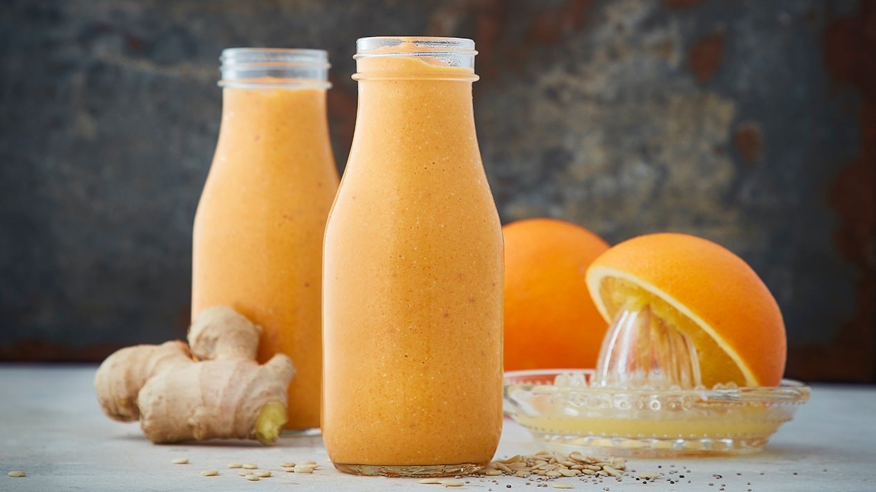Morot & apelsin smoothie med chili – Recept