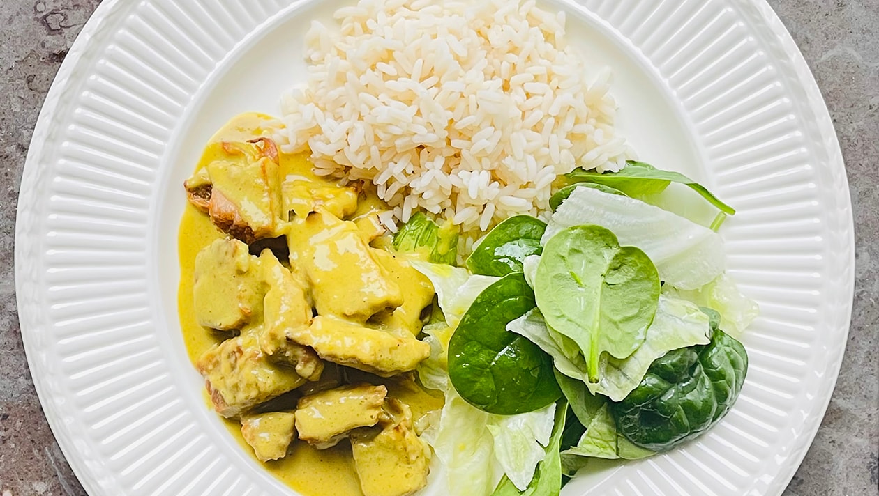 NoChicken i currysås – Recept