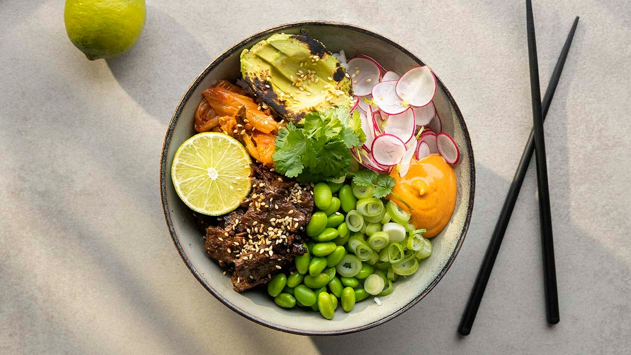 Poke Bowl Nobeef Slices – Recept