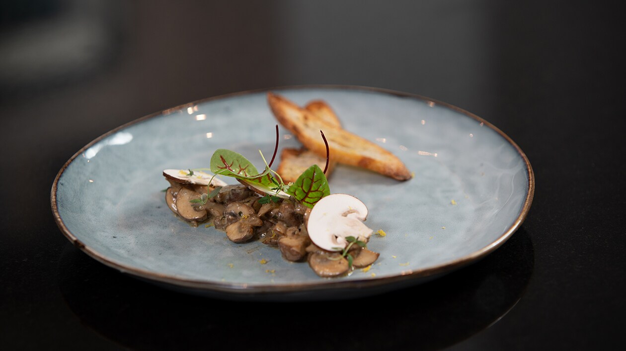 Skogschampinjon-toast med miso – - Recept Skogschampinjon-toast med miso – - Recept