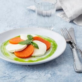 Tomat- och mozzarellasallad Tomat- och mozzarellasallad