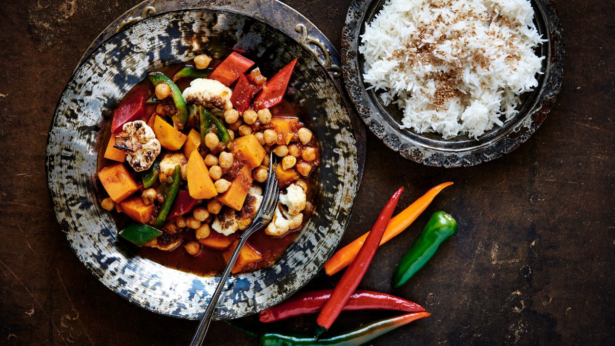 Vegetarisk Jalfrezi Vegetarisk Jalfrezi