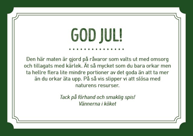 God jul! God jul!