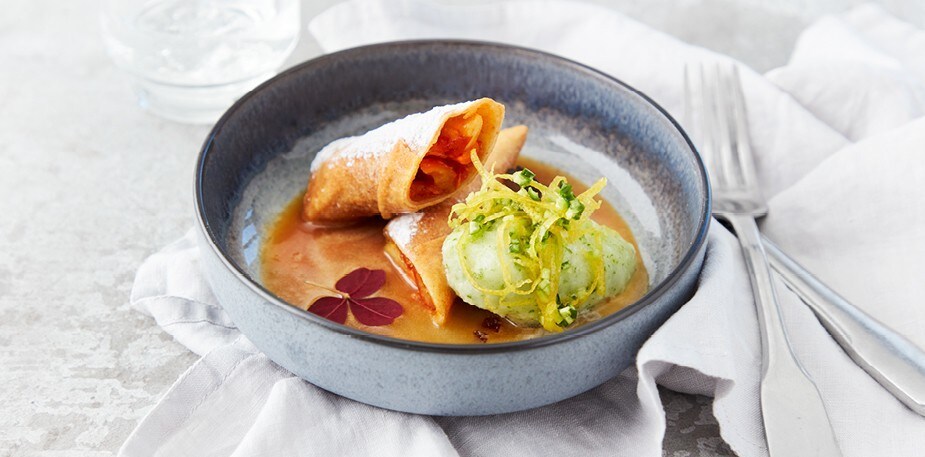 Bjud på en grön dessert!