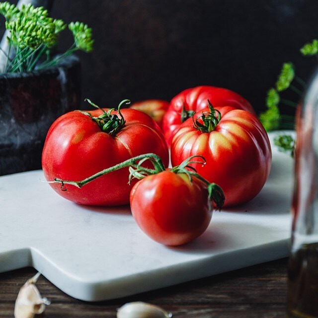 Frossa i tomat men tänk på färgen