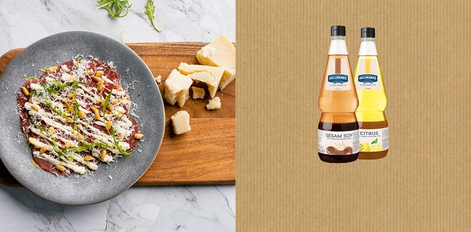 Spara tid och tjäna smak med vinägretter från HELLMANN’S