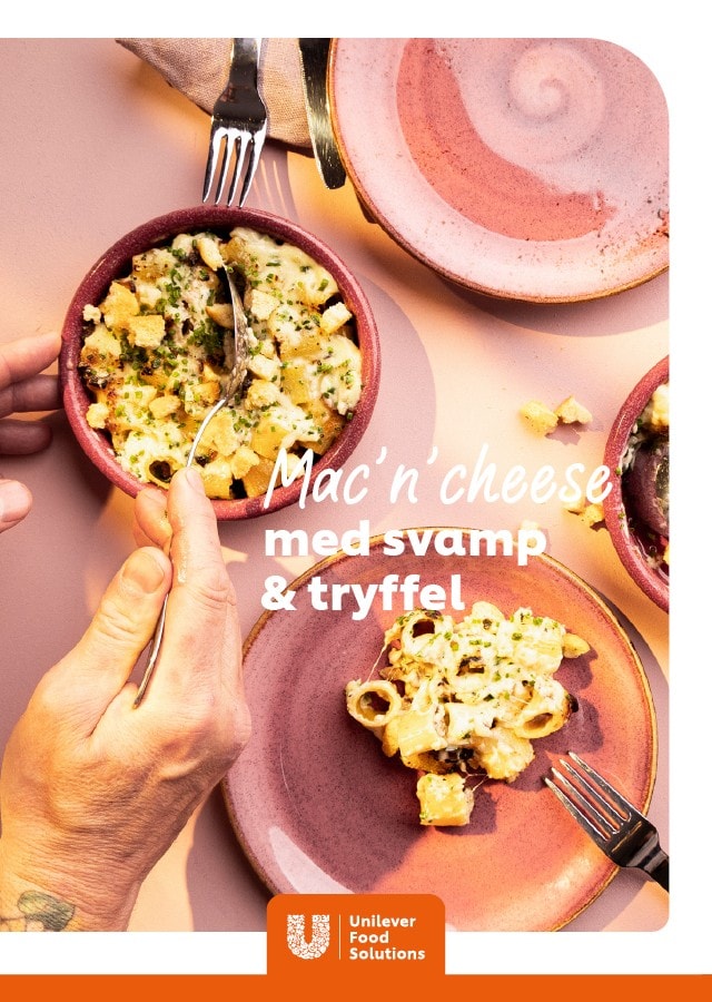 Mac’n’cheese med svamp & tryffel Mac’n’cheese med svamp & tryffel