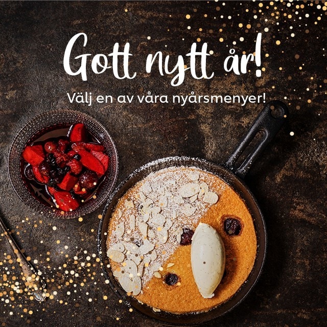 Avrunda året med en storstilad nyårsmeny!