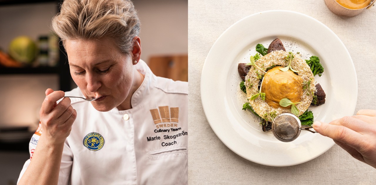 Smörskum och prat med Marie Skogström från Svenska Kocklandslaget!