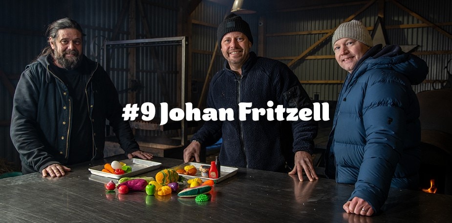 Gott Snack med Danne och Rya avsnitt 9 Johan Fritzell